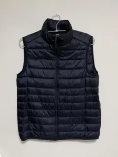 UNIQLO ウルトラライトダウンベスト ネイビー L