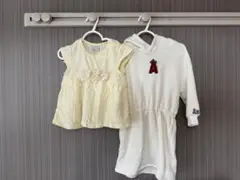 a*u様 petitmine トップス　ワンピース　2点セット