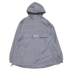 ま*様 NIKE ナイロンアノラック パーカー グレー プルオーバー r18