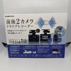 COMTEC 前後2カメラドライブレコーダー ZDR043 - メルカリ