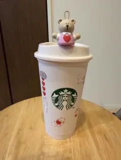 Starbucks 2025年バレンタイン リユーザブルカップ+ベアリスタ