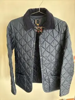 LAVENHAM【レディース】キルティングジャケット ネイビー