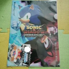 【新品未開封】ソニック　クリアファイル　東京ゲームショウ