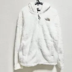 韓国 ノースフェイス ホワイト白 フリース ブルゾン S