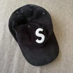 SUPREME コーデュロイキャップ 黒