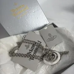 セール!廃盤 VivienneWestwoodシルバー/グラスホルダーネックレス