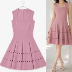 ALAIA アライア　ノースリーブニットワンピース ALAIA アライア ノースリーブニットワンピース - メルカリ