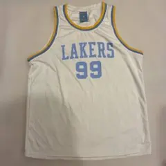 【激レア】NBAレイカーズ　ジョージ・マイカン　99永久欠番　ユニフォーム 2026年最新】ジョージ・マイカンの人気アイテム - メルカリ