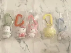 サンリオ カラフルカラビナマスコットチャーム　コンプリートセット