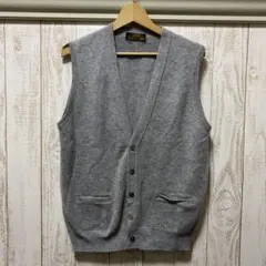 美品 GOOD ENOUGH カシミヤ100% ベスト グレー L - メルカリ