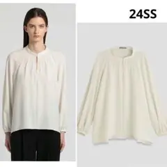 美品 theory luxe 24SS Marvine Camila アイボリー