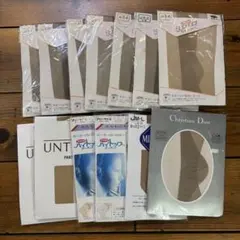 未使用　ストッキング　まとめて　クリスチャンディオール他