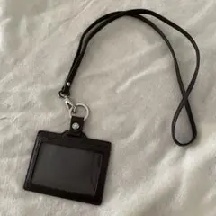 COACH ￼本革IDカードホルダー 片押し（ブラウン）