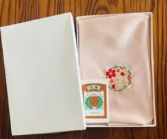三越 MITSUKOSHI ふじみやび 風呂敷 桜色 うさぎ刺繍 日本製