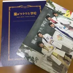 嵐のワクワク学校2013 レポート用紙、下敷きセット