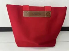 LANCEL トートバッグ レッド　美品　ビジネス　シンプルデザイン　ランセルのサムネイル