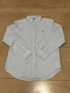Ralph Lauren 長袖シャツ ストライプ　160