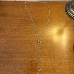 ロングネックレス バー型ペンダント