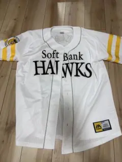 値下げ】SoftBank Hawks ユニフォームYANAGIMACHI 32 - メルカリ