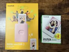 【新品未開封】FUJIFILMスマホinstax mini Link2 PINK
