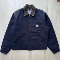 Carhartt ネイビー　デトロイトジャケット made in USA 日本未発売 Carhartt デトロイトジャケット 