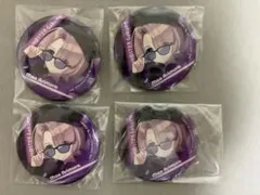 学マス カラ鉄第2弾 有村麻央 缶バッジ 4個セット