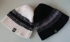 【2個セット】ニット帽子