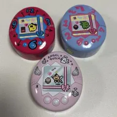 たまごっち バレンタイン チョコ缶 まめっち くちぱっち てんしっち