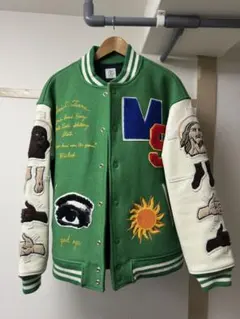 SAINT MICHAEL セントマイケル 21SS スタジャン S グリーンのサムネイル