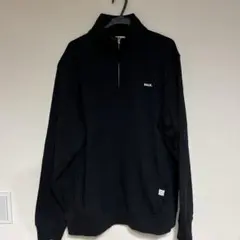 BALR. ハーフジップ トレーナー ブラック　M