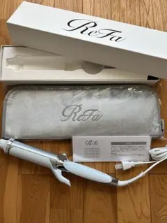 リファカールアイロンプロ38mm ホワイト ケースセット