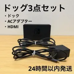 【動作確認済】Switch 純正 ドック ACアダプター HDMI セット