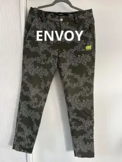 musingswear 迷彩柄パンツ オリーブグリーン冬用ENVOY82