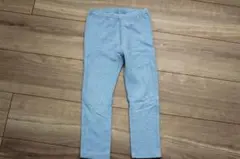 キッズ スパッツ レギンス ライトグレー　100cm