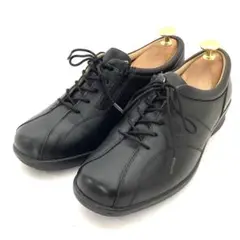極美品✨ムーンスタースポルス 本革 コンフォートシューズ 黒 24.5cm 4Eのサムネイル