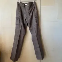 MARK & LONA チェック柄スラックス Lサイズ