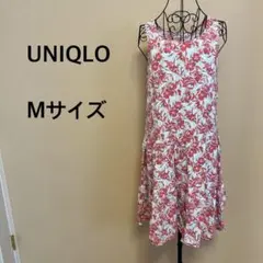 【UNIQLO】レディース/ノースリーブ/ワンピース/夏/花柄/ロング