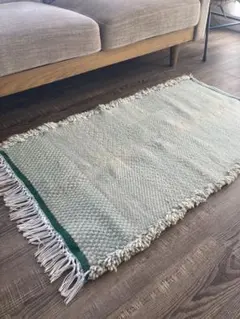 【超希少！】キリム 幾何学模様 ザナフィ モロッコラグ 手織り ウール 一点モノ