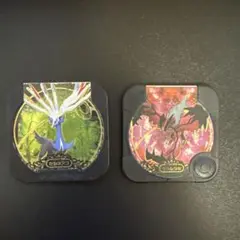 ポケモントレッタ　レジェンド　ゼルネアス　イベルタル
