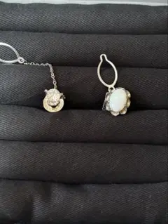 ネクタイピン silver 刻印あり