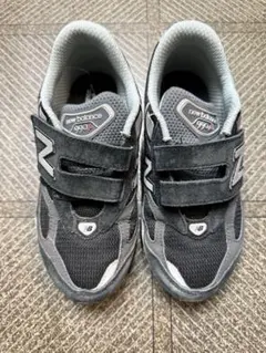 New Balance 990 ベルクロ 20.5cm グレー/ブラック　値下げ