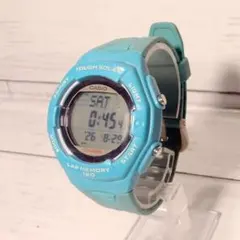 爽やかスカイブルー CASIO スポーツウォッチ LW-S200H 動作〇程度〇