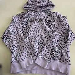 ヒョウ柄 パーカー