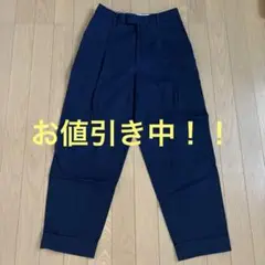 UNIQLO INES DE LA FRESSANGE ネイビー パンツ