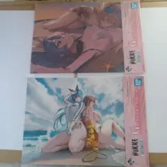 勝利の女神 NIKKE G賞 クリアポスター 　アニス　ヘルム　2枚セットのサムネイル