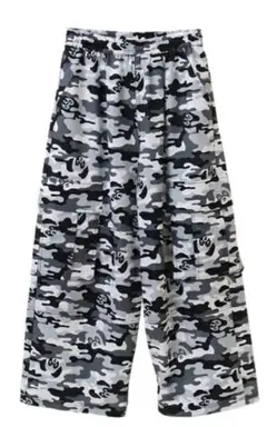 【新品未使用】キャンスパ 迷彩 カーゴパンツ PEPE CARGO PANTS Candy Stripper カーゴパンツ PEPEFLAGE CARGO パンツ