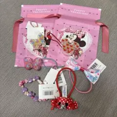 ディズニー ヘアアクセサリー セット 6点