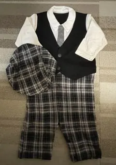 COMME CA ISM フォーマルスーツセット ハット付き 60-70cm