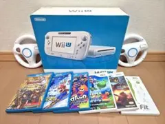 動作品ニンテンドーWiiu本体+ゲームソフトセット