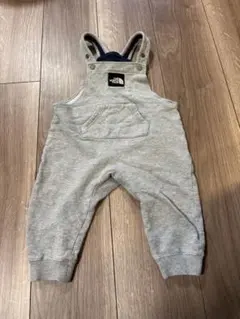 THE NORTH FACE グレー　オーバーオール サロペット80